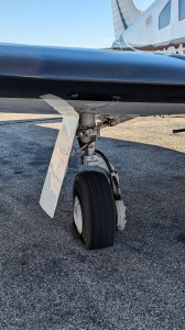 Right main flat tire